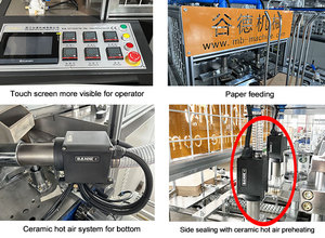 (MB-C12) siêu âm hàn phân hủy sinh học dùng một lần cốc giấy làm máy có tay cầm - Product Image 3