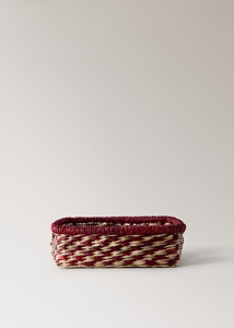 <b>Square</b> seagrass <b>basket</b> for holding fruit and sweets Handmade Storage <b>Basket</b> Wholesale eco-friendly Made Viet Nam - Product Image 6
