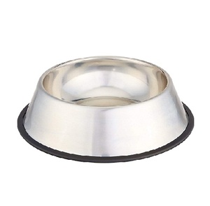 Bol pour animaux de compagnie logo personnalisé Fusion bol pour chien couleur intérieure en acier inoxydable vente en gros de nouveaux bols pour animaux de compagnie en PP dégradables naturellement respectueux de l'environnement - Product Image 1