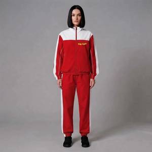 Veste coupe-vent en nylon à boutons avec logo personnalisé et pantalon léger pour la course à pied, ensemble de survêtement d'été pour hommes et femmes - Product Image 4