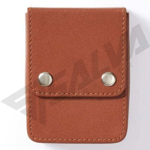 Étui à cartes à jouer double personnalisé en cuir véritable pour jeu de poker - Product Image 2
