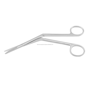 Tijera Nasal de caballero estándar, profesional, alta calidad, curvada de 18cm, tijeras médicas, superventas - Product Image 1