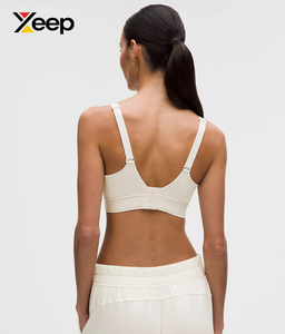 XEEP สปอร์ตบราโยคะคุณภาพสูงสำหรับผู้หญิง รุ่น XC-SB-80 ดีไซน์เรียบง่าย ระบายอากาศได้ดี สายปรับได้ แผ่นรองถอดออกได้ รองรับได้ดี แห้งเร็ว - Product Image 2