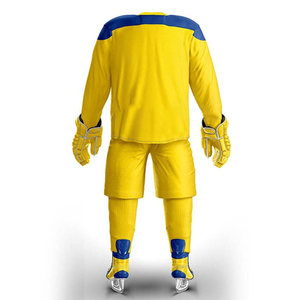 Ensemble de maillots et shorts de hockey sur glace et sur gazon à manches longues, design personnalisé, uniformes de hockey les plus vendus - Product Image 3