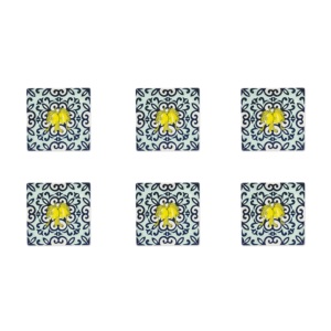 Assiettes à dessert en céramique Excelsa Amalfi 18x2x18 cm multicolores - Product Image 4