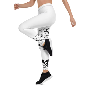 Women's Custom <b>Print</b> <b>Leggings</b>, High Waist Full Length Gym Yoga Tights, Stretch Fitness Workout Pants, Private Label OEM - Product Image 6