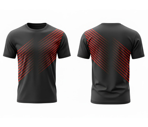 เสื้อยืดกีฬาพิมพ์ลายตามสั่งสำหรับงานออกแบบตามสั่ง |   ไซส์ผู้ชาย ผู้หญิง และเยาวชน |   ชุดกีฬาฝึกซ้อมน้ำหนักเบา แห้งเร็ว ขายส่ง - Product Image 1