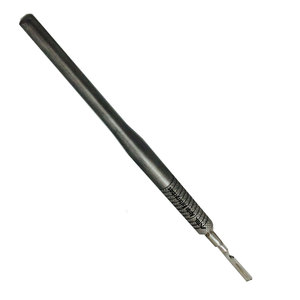 Cuchillo Quirúrgico de Acero Inoxidable con Mango Redondo, Instrumento de Precisión para Laboratorio Médico, Manualidades y Corte - Product Image 5