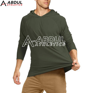 Sweat-shirts de fitness pour hommes, tissu extensible flexible, idéal pour les séances de cardio, les entraînements en salle de sport et les entraînements en plein air - Product Image 3