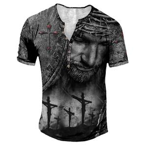 T-shirt pour homme, style streetwear, 100% coton jersey, manches courtes, coupe classique, respirant, séchage rapide, anti-boulochage, écologique, uni - Product Image 2