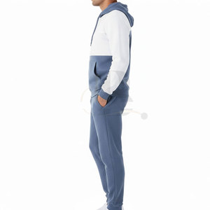 Ensemble de survêtement polaire moderne et décontracté 100 % coton pour homme – Haut chaud et pantalon de jogging pour le quotidien et les sports d'hiver - Product Image 3