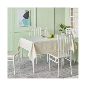 Stylish Indian Manufacture GOTS Certified <b>Table</b> Protector Organic Cotton Embroidered Floral Border Protective <b>Table</b> <b>Cloth</b> Cover - Product Image 6
