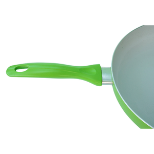 Poêle à frire en céramique antiadhésive, fabrication OEM, personnalisation des couleurs et du logo, prix bas - Product Image 4