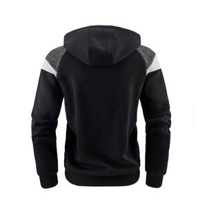 Sudadera con capucha básica para hombre, informal, de algodón suave, cómoda, para otoño e invierno, estilo urbano, corte holgado, en oferta online. - Product Image 2