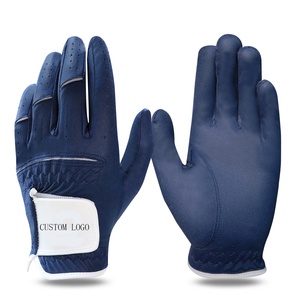 Guantes de Golf de Piel Cabretta con Logotipo Personalizado, Cierre Ajustable, Deportivos, Impermeables, de Dedo Completo, Alta Calidad - Product Image 1