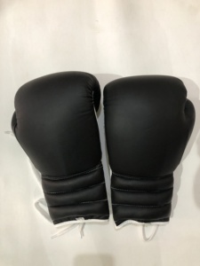 Custom Leather MMA Boxing <b>Gloves</b> with Laced Wrist & Stretch | OEM Manufacturer | Personalized Logo for Training & Sparring - Product Image 2