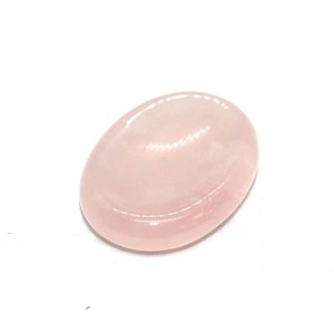 Piedra de Cuarzo Rosa Natural para el Pulgar – Piedra de Palma de Cristal Curativo Pulido para Alivio del Estrés y Reiki - Product Image 2