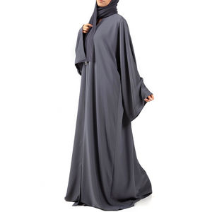 Ropa Islámica Personalizada, Abaya para Mujer, Vestido Musulmán, Abaya Informal de Color Sólido, Traje de Dos Piezas, Abaya para Mujer, Vestido Musulmán - Product Image 6
