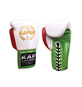Gants de boxe haut de gamme faits à la main avec fermeture en dentelle pour le sparring, le travail sur sac et l'entraînement, conçus pour un confort durable - Product Image 1