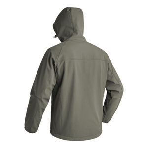 Veste Softshell Noire pour Homme AMDAA ENTERPRISES, Col Montant, Fermeture Éclair, Logo Personnalisé, Coupe-Vent, Résistante à l'Eau, Respirante - Product Image 5