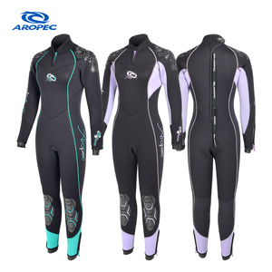 Combinaison semi-étanche pour femme 5mm/7mm - Super extensible et construction GBS avec fermeture éclair YKK, équipement de plongée professionnel OEM/ODM - Product Image 1