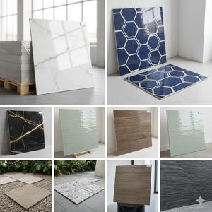 Azulejos de porcelana y cerámica vitrificados con acabado de lujo para pisos y paredes GVT PGVT 60x60cm 60x120cm, diseñados para espacios premium. - Product Image 5