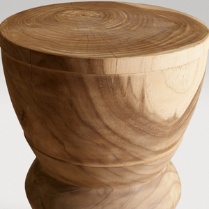 Table basse en teck en promotion, design moderne et épuré, écologique et durable, idéale pour l'extérieur et comme meuble de salon - Product Image 4