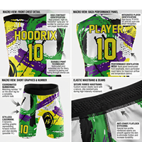Ensemble d'uniformes de football américain 7v7 en gros, personnalisable avec logo, maillot et short sublimés, pour hommes, femmes et enfants, en polyester respirant pour équipes sportives