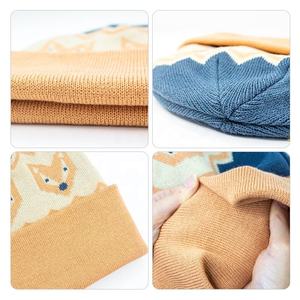New Design Sublimation Beanie <b>Cap</b> <b>Winter</b> Warm Soft Knit High Quality - Product Image 2