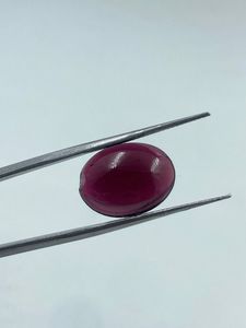 Pierre de grenat naturelle, pierre précieuse en vrac, coupe ovale, 8,84 carats, pour la fabrication de bijoux - Product Image 5