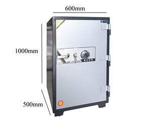 Caja Fuerte YUNOS YNS-100C con Diseño Impermeable, Desbloqueo por Huella Dactilar, Contraseña y Llave, Nuevo Modelo 2026 para Oficinas - Product Image 1