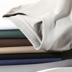 20 Camisetas de Hombre 100% Algodón, 300gsm, Alta Calidad, Vintage, Cuello Redondo, Manga Corta, Corte Regular, Transpirables, con Logotipo Personalizado - Product Image 1