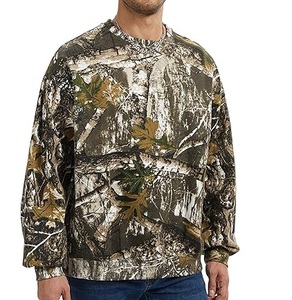 Sudaderas de Última Moda para Hombre, con Hombros Caídos, Estampado de Camuflaje, Talla Grande, Tejidas, Gruesas, Holgadas, para Otoño - Product Image 6