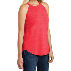 Oem Service Comfortable Women Tank Tops Moisture Wicking Athletic Sleeveless Shirt For Women Running Gym Sports Wear High - Product Image 3