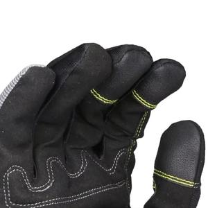 Gants de mécanicien en cuir et tissu élastique, style populaire, en promotion, pour l'automobile - Product Image 3
