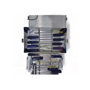 Ensemble d'instruments pour l'élimination du ciment osseux orthopédique, boîte de haute qualité en acier inoxydable, manuel, classe I, garantie 1 an - Product Image 4