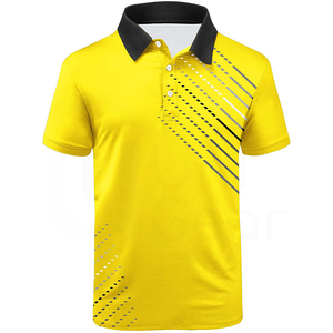 Chemise décontractée unie à manches courtes pour hommes et femmes, personnalisable avec logo, en tricot confortable et séchage rapide, de haute qualité - Product Image 1