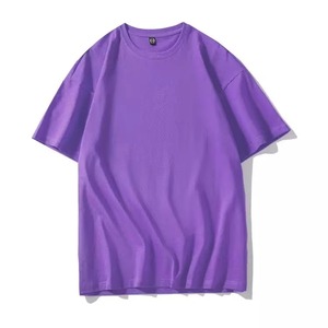 T-shirt en coton noir surdimensionné pour homme, manches courtes, col rond, coupe décontractée, logo frontal, effet délavé, jersey tricoté, couleur unie - Product Image 3