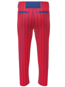 Pantalon de baseball pour jeunes fabriqué en usine, coupe ample, couleur noire unie, vêtements d'extérieur pour équipe sportive, pantalon de baseball pour hommes - Product Image 2