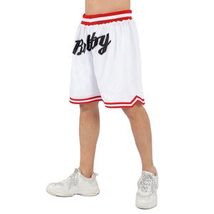Pantalones cortos de malla de sublimación para hombres de gimnasio de doble capa de alta calidad al por mayor 100% poliéster baloncesto 5 pulgadas pantalones cortos de malla personalizados - Product Image 2
