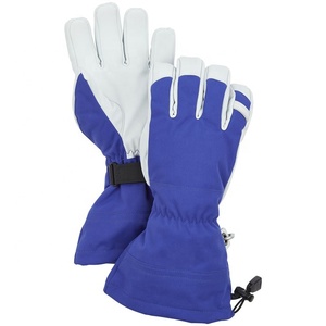 Mitaines de ski pour homme, nouveau design, en cuir de chèvre, avec doigts entièrement couverts, pour le snowboard - Product Image 1