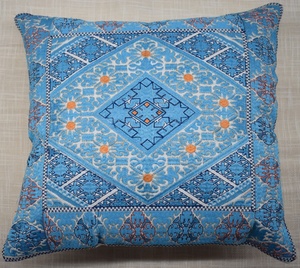 High Quality Cotton Designer <b>Cushion</b> Cover Breathable Soft Decorative Pillow Case for Home Hotel Sofa Decor Bulk Wholesale <b>India</b> - Product Image 3
