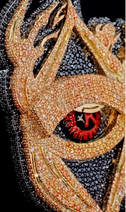 Luxury Design Hip Hop Diamond Pendant with <b>Solid</b> 925 <b>Silver</b> Iced Out for Men Rapper <b>Necklace</b> Jewelry Use from Indian Supplier - Product Image 3