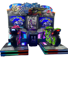 Grande machine de jeu d'arcade de course de moto, simulateur de moto dynamique 5 DX à monnayeur pour adultes et enfants - Product Image 2