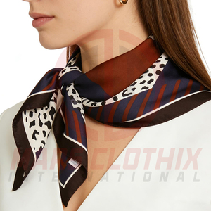 Pañuelo Bandana para Mujer con Bajo MOQ, Accesorio para el Cuello para Viajes y Uso Casual, Venta al por Mayor, Pañuelos Bandana para el Cabello - Product Image 3