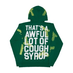 เสื้อฮู้ดดี้คุณภาพสูงสำหรับผู้ชาย ผ้าหนา น้ำหนักมาก ลาย "THAT'S A AWFUL LOT OF COUGH SYRUP" เสื้อฮู้ดดี้สำหรับผู้ชาย ออกแบบและสกรีนโลโก้ได้ตามต้องการ - Product Image 6