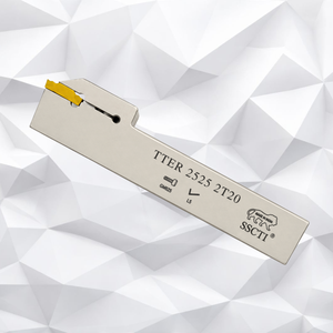 TTER/TTEL 2525 2T20 External CNC Grooving <b>Tool</b> <b>Holder</b> Precision Alloy Steel CNC Lathe <b>Tool</b> HRC 38-43 - Product Image 1