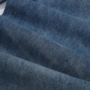 Jeans Baggy de Mezclilla Tejida Recubierta para Hombre con Logotipo Personalizado y Bordado Floral - Estilo Vintage de Lujo - Product Image 4