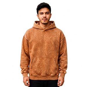 Fabricant de sweats à capuche oversize pour hommes, streetwear personnalisé, sweat-shirt en molleton, vente en gros, vêtements à marque privée, fournisseur de vêtements OEM - Product Image 4