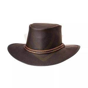 หมวกคาวบอยหนังแท้สไตล์ตะวันตกแบบสั่งทำพิเศษ / หมวกคาวบอยหนังแท้สำหรับผู้ชายแบบแห้งเร็ว ขายส่งจากผู้ผลิตชั้นนำ - Product Image 2